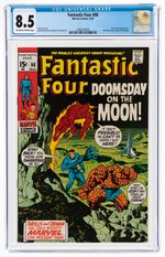 "FANTASTIC FOUR" #98 MAY 1970 CGC 8.5 VF+.