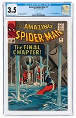 "AMAZING SPIDER-MAN" #33 FEBRUARY 1966 CGC 3.5 VG-.