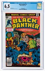 "BLACK PANTHER" #1 JANUARY 1977 CGC 6.5 FINE+.