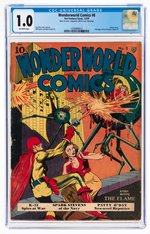 "WONDERWORLD COMICS" #8 DECEMBER 1939 CGC 1.0 FAIR.