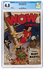 "WOW COMICS" #19 NOVEMBER 1943 CGC 4.0 VG.