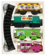 "THE INCREDIBLE HULK" BOXED BATTERY OPERATED TRAIN SET.