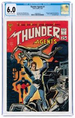 "THUNDER AGENTS" #1 NOVEMBER 1965 CGC 6.0 FINE (FIRST APPEARANCE THUNDER AGENTS).