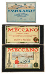 "MECCANO ENGINEERING IN MINIATURE" SETS NO. 1 AND 1A.