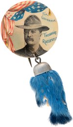 TR 1898 CLASSIC WITH SAN JUAN HILL RABBIT FOOT CHARM IN RARE BLUE COLOR.