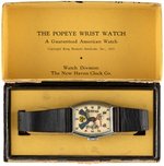 POPEYE BOXED NEW HAVEN WRIST WATCH.