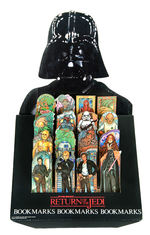 "STAR WARS RETURN OF THE JEDI BOOKMARKS" STORE DISPLAY.