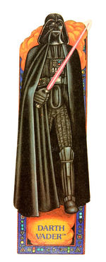 "STAR WARS RETURN OF THE JEDI BOOKMARKS" STORE DISPLAY.