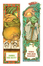 "STAR WARS RETURN OF THE JEDI BOOKMARKS" STORE DISPLAY.