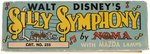 "SILLY SYMPHONY LIGHTS BY NOMA" BOXED CHRISTMAS SET.