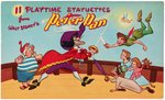 "PETER PAN PLAYTIME STATUETTES" BOXED SET.