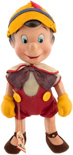 "PINOCCHIO" KNICKERBOCKER DOLL WITH TAG (LARGEST SIZE).