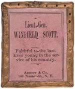 "LIEUT. GEN. WINFIELD SCOTT" TINTYPE PORTRAIT BY ABBOTT.