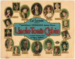 "UNCLE TOM'S CABIN" LOBBY CARD LOT.