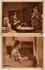 "ERSTWHILE SUSAN" LOBBY CARD SET.