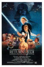 "STAR WARS: RETURN OF THE JEDI" ONE SHEET MOVIE POSTER.