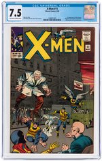 "X-MEN" #11 MAY 1965 CGC 7.5 VF- (FIRST STRANGER).