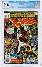 "X-MEN" #109 FEBRUARY 1978 CGC 9.4 NM (FIRST WEAPON ALPHA).