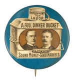 McKINLEY & ROOSEVELT CLASSIC "DINNER BUCKET" 1900 JUGATE.