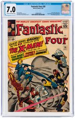 "FANTASTIC FOUR" #28 JULY 1964 CGC 7.0 FINE/VF.