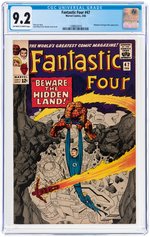 "FANTASTIC FOUR" #47 FEBRUARY 1966 CGC 9.2 NM-.