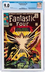 "FANTASTIC FOUR" #53 AUGUST 1966 CGC 9.0 VF/NM (FIRST KLAW).