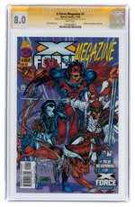 "X-FORCE MEGAZINE" #1 NOVEMBER 1996 CGC 8.0 VF SIGNATURE SERIES.