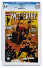 "WOLVERINE" #35 JANUARY 1991 CGC 9.6 NM+.