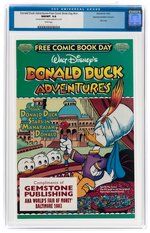 "DONALD DUCK ADVENTURES-FREE COMIC BOOK DAY" #NN ANA VARIANT MAY 2003 CGC 9.8 NM/MINT.