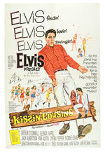 ELVIS PRESLEY MOVIE POSTER PAIR.