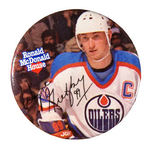 EDMONTON OILERS HOCKEY BUTTONS WITH GRETZKY.