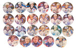 EDMONTON OILERS HOCKEY BUTTONS WITH GRETZKY.