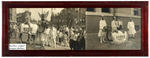 JERUSALEM TEMPLE/NEW ORLEANS FRAMED PANORAMIC PHOTO W/MASCOT CAMEL "BUBBIE".