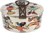 MICKEY & MINNIE MOUSE ITALIAN BISCUIT TIN/LUNCH PAIL.