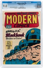 "MODERN COMICS" #55 NOVEMBER 1946 CGC 9.0 VF/NM BIG APPLE PEDIGREE.