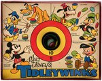 "WALT DISNEY TIDLEYWINKS" BOXED GAME.