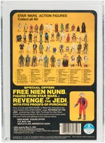 "STAR WARS: REVENGE OF THE JEDI - BEN (OBI-WAN) KENOBI" PROOF CARD AFA 85 NM+.