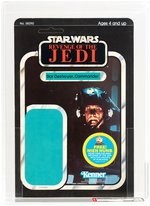 "STAR WARS: REVENGE OF THE JEDI - STAR DESTROYER COMMANDER" PROOF CARD AFA 90 NM+/MT.