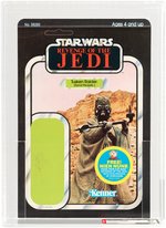 "STAR WARS: REVENGE OF THE JEDI - TUSKEN RAIDER" PROOF CARD AFA 80 NM.