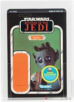 "STAR WARS: REVENGE OF THE JEDI - GREEDO" PROOF CARD AFA 85 NM+.