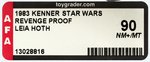 "STAR WARS: REVENGE OF THE JEDI - LEIA HOTH" PROOF CARD AFA 90 NM+/MT.