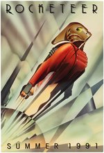 "THE ROCKETEER" ADVANCE ONE SHEET MOVIE POSTER.