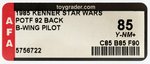 STAR WARS: POWER OF THE FORCE - B-WING PILOT" 92 BACK AFA 85 Y-NM+.