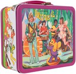 SID & MARTY KROFFT'S "BUGALOOS" UNUSED METAL LUNCHBOX WITH THERMOS.