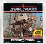 "STAR WARS: POWER OF THE FORCE - EWOK BATTLE WAGON" AFA 80 NM.