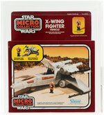 "STAR WARS MICRO COLLECTION - X-WING FIGHTER VEHICLE. AFA 85 NM+.