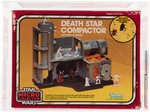 "STAR WARS MICRO COLLECTION - DEATH STAR COMPACTOR AND ESCAPE ACTION PLAYSET PAIR. AFA 80 NM.