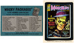 TOPPS "WACKY PACKAGES 15TH SERIES" SET.