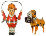 “LITTLE ORPHAN ANNIE – SANDY” WIND-UP PAIR.