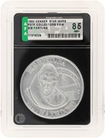 "STAR WARS: POWER OF THE FORCE COIN-BIB FORTUNA" AFA 85 NM+.